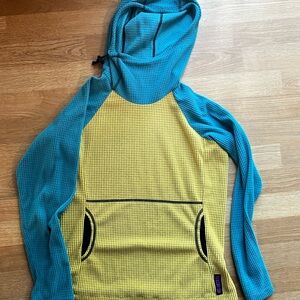 Melanzana micro grid hoodie